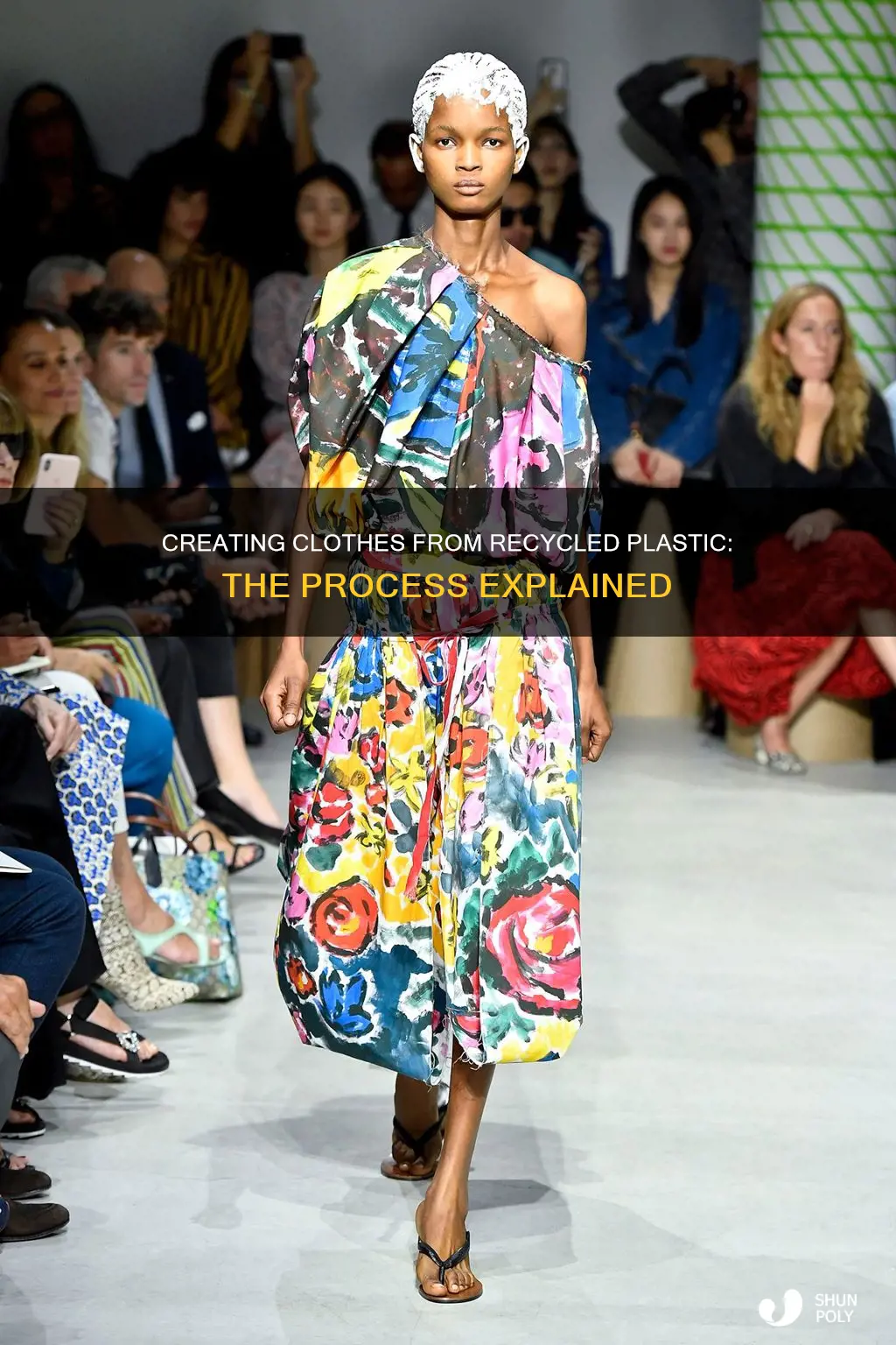 how are clothes made from recycled plastic