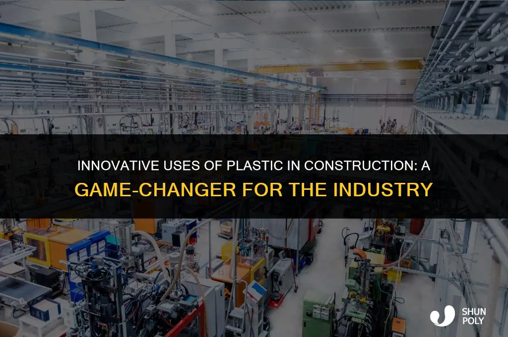 how are construction companies benefiting from plastic products