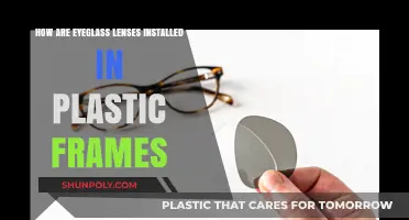 The Art of Fitting Eyeglass Lenses into Plastic Frames