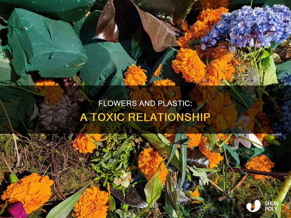 how are flowers effected by plastic