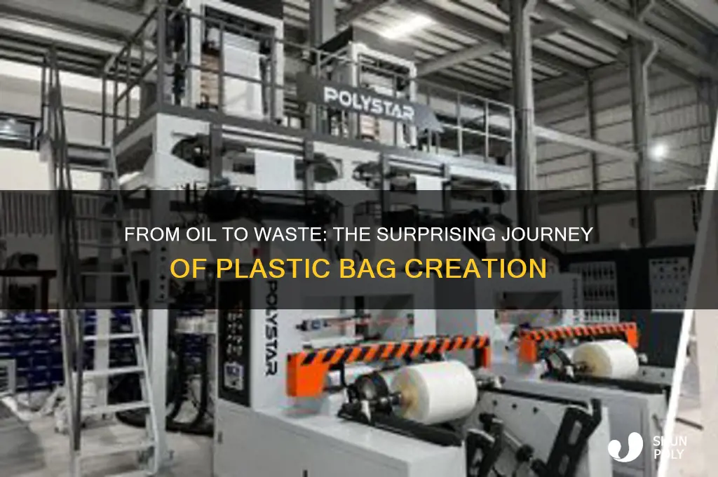 how are plastic bags created