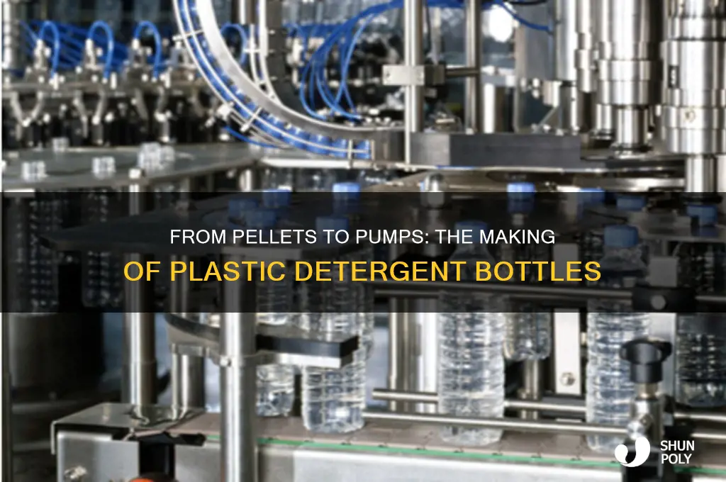how are plastic detergent bottles made