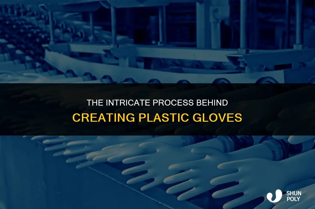 how are plastic gloves made