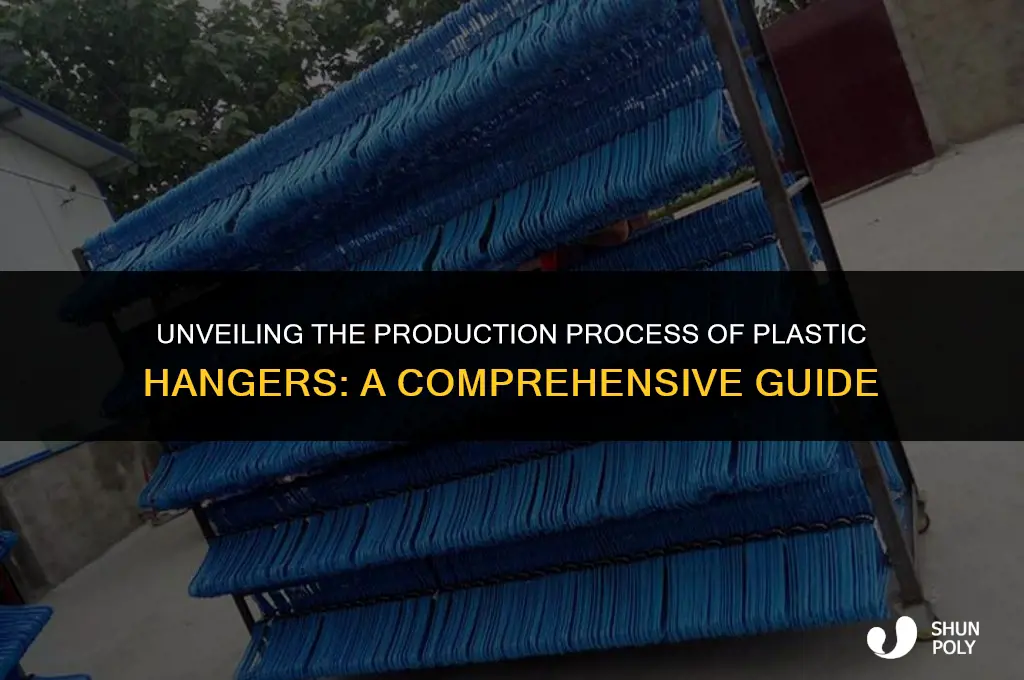 how are plastic hangers made