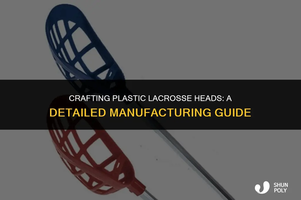 how are plastic lacrosse heads made
