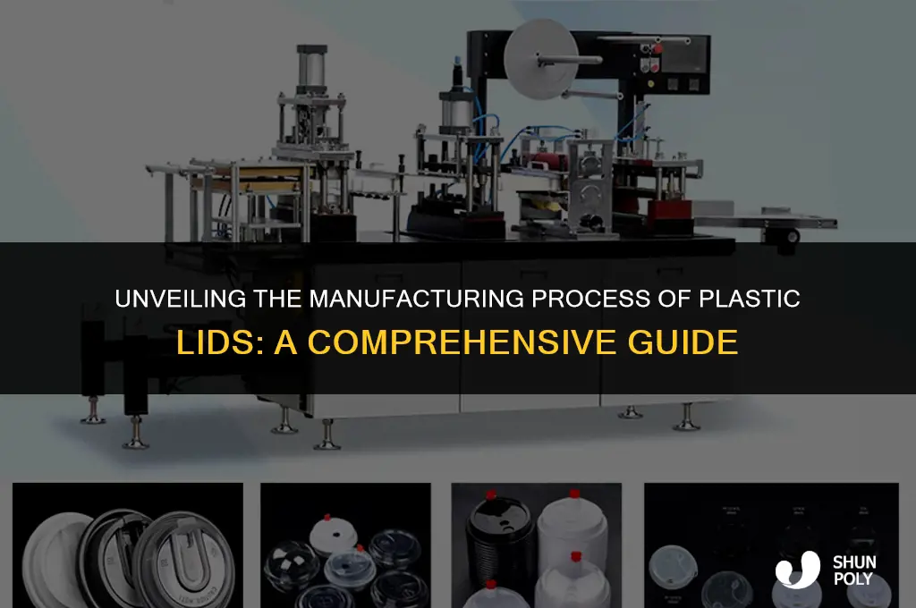 how are plastic lids made