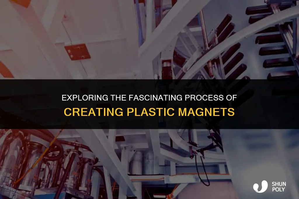 how are plastic magnets made