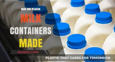 The Process of Making Plastic Milk Containers