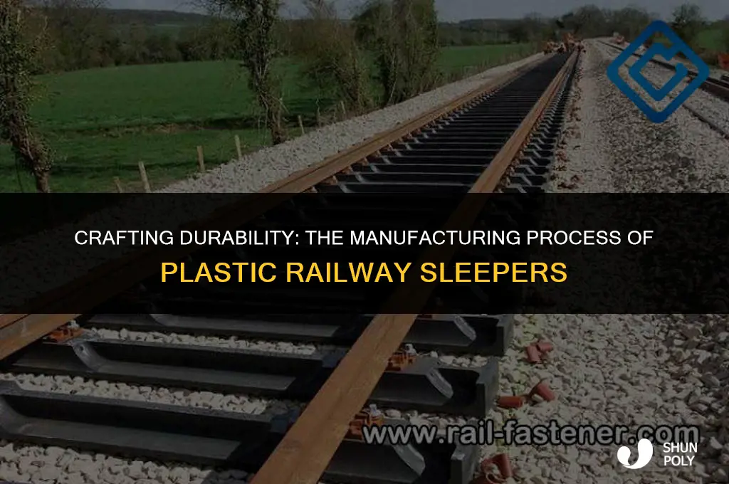 how are plastic railway sleepers made