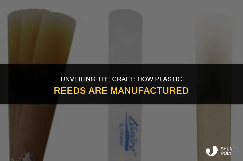 how are plastic reeds made