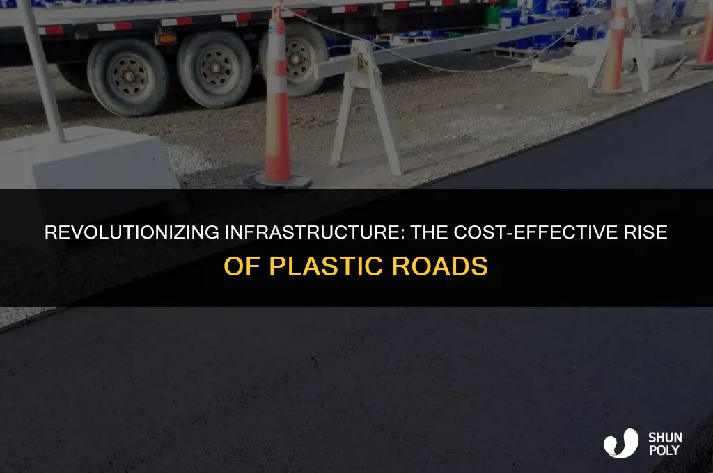 how are plastic roads cheaper than asphalt roads