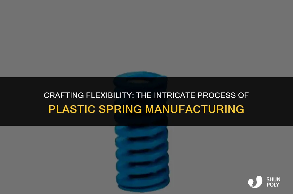 how are plastic springs made