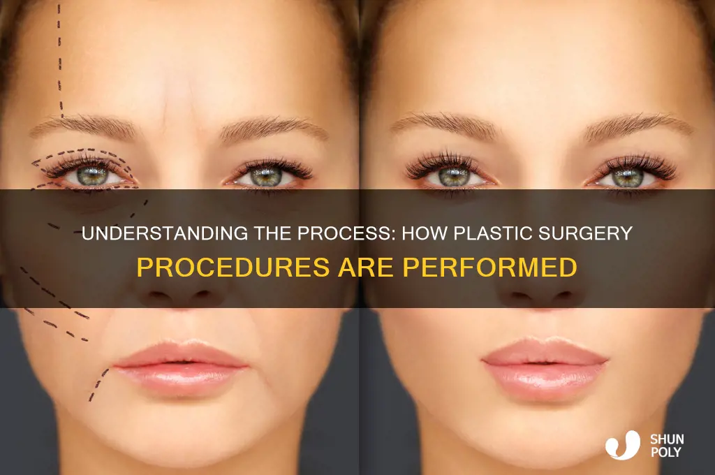 how are plastic surgery done