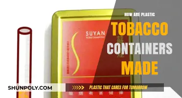 The Process of Making Plastic Tobacco Containers