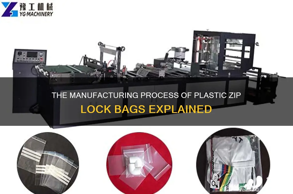 how are plastic zip lock bag amde