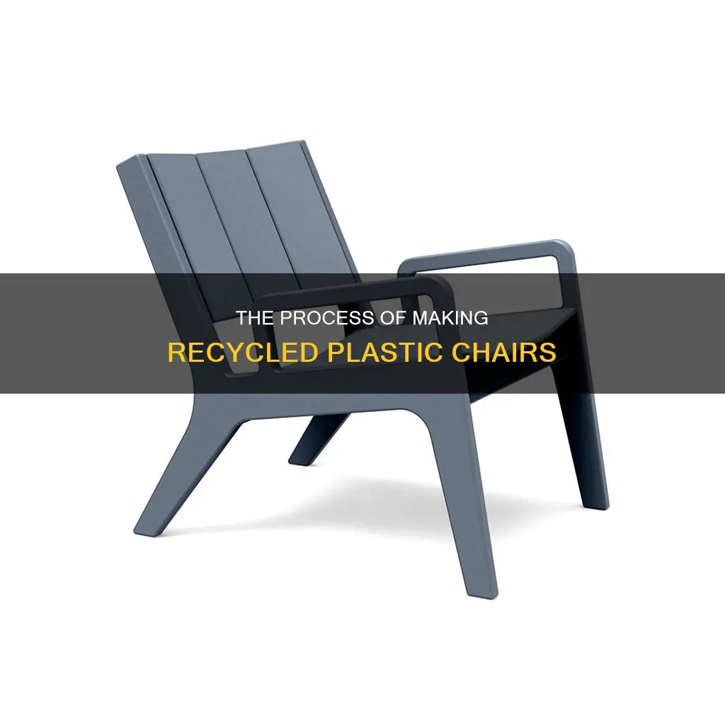how are recycled plastic chairs made