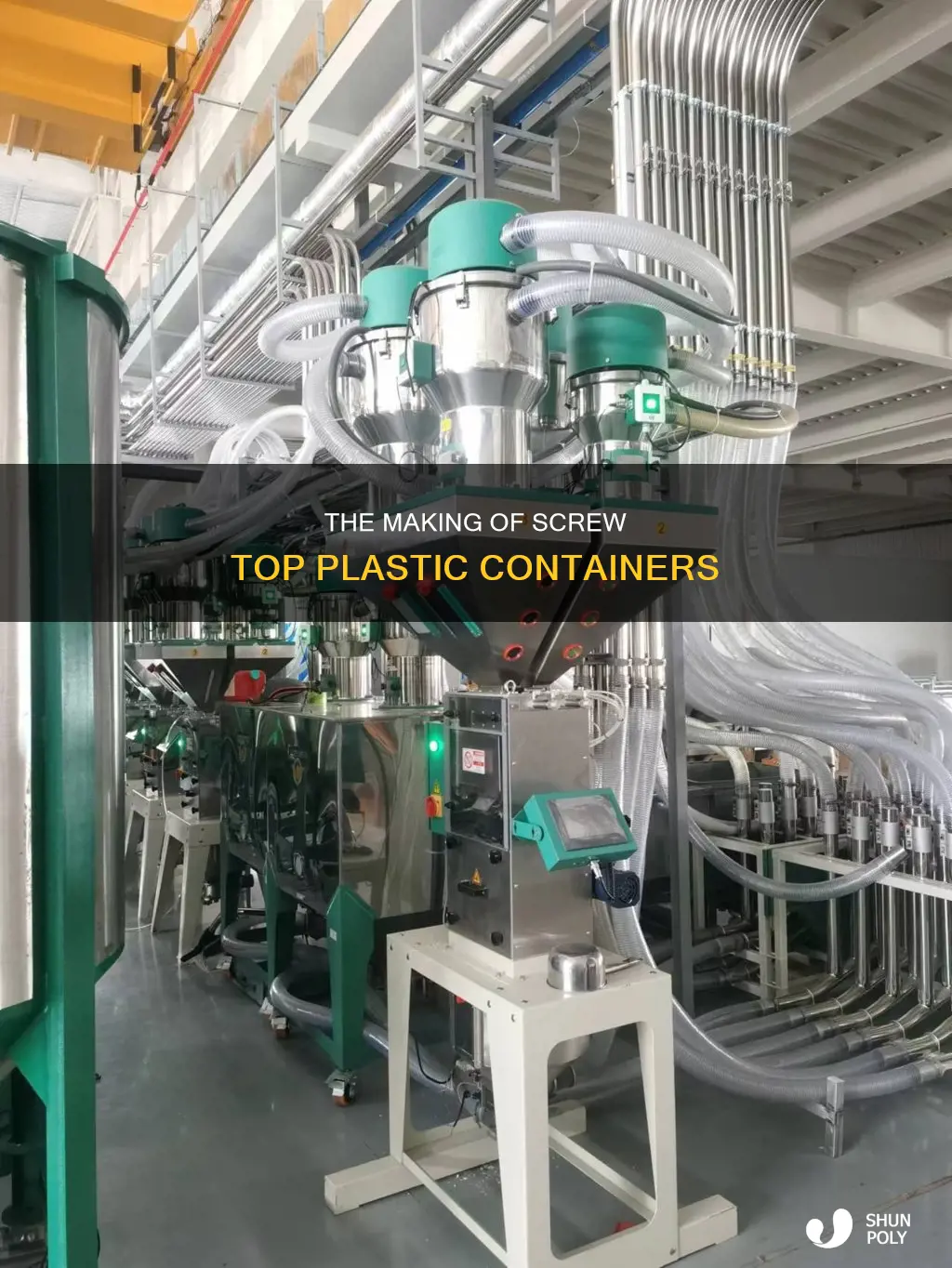 how are screw top plastic containers made
