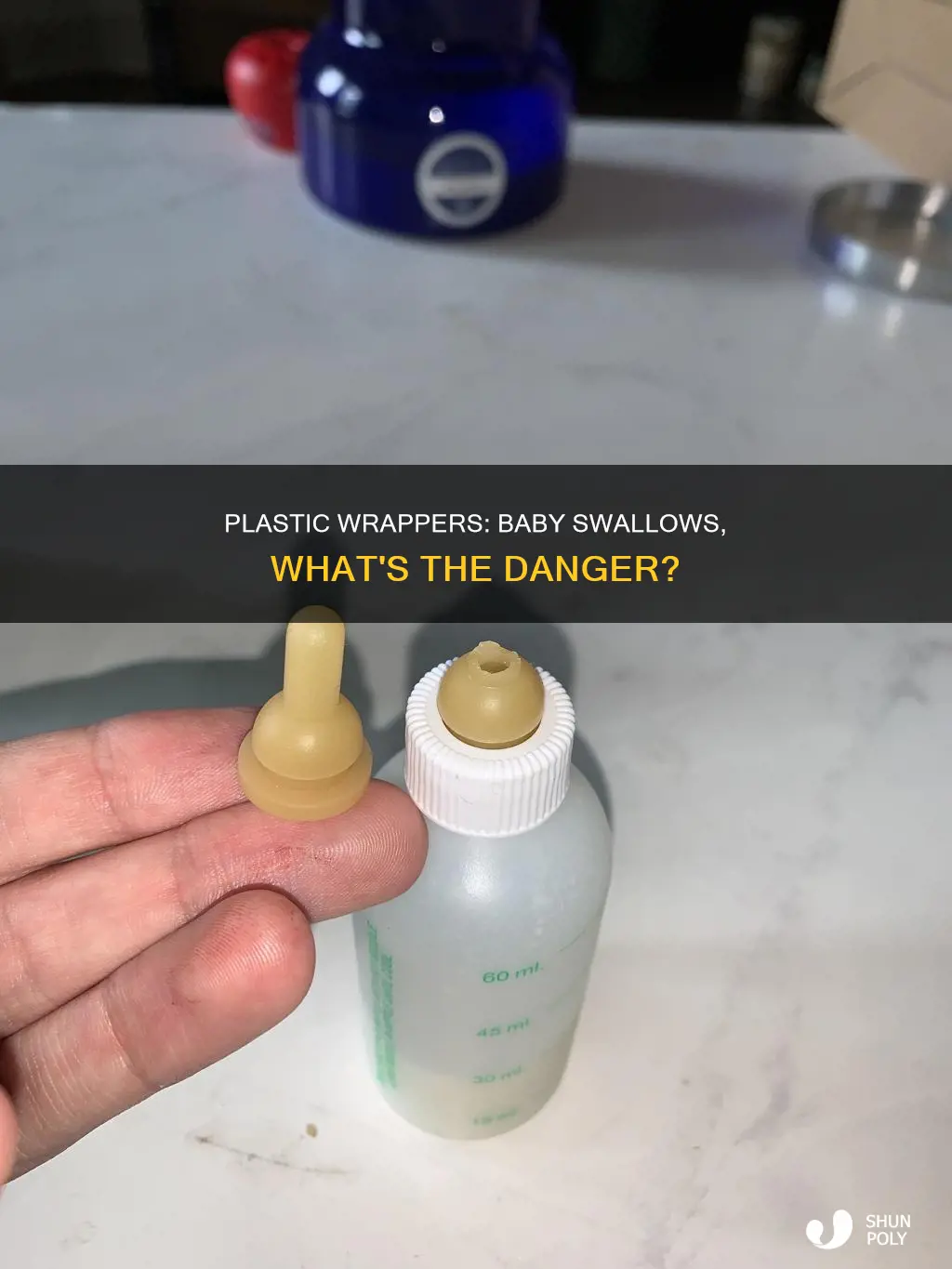 how bad is it if baby swallowed plastic wrappers recyclable