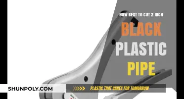 Efficiently Cutting 2-Inch Black Plastic Pipe: Tools, Techniques, and Tips