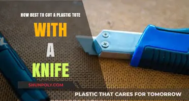 Safely Cutting Plastic Totes: Knife Techniques for Clean Results