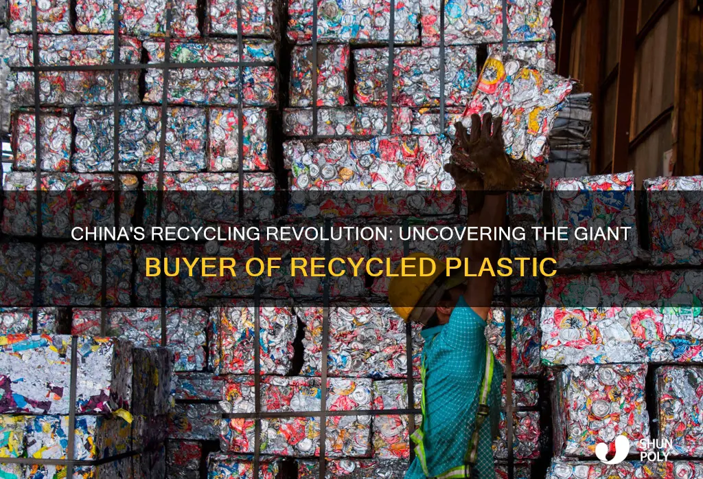 how big a buyer of recycled plastic was china