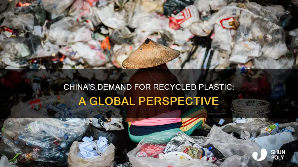 how big a buyer of recycled plastic was china