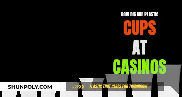 Casino Plastic Cups: What's the Standard Size?