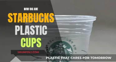 Starbucks Plastic Cups: What's the Standard Size?