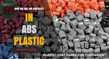 Unveiling the Microscopic World of ABS Plastic Particles