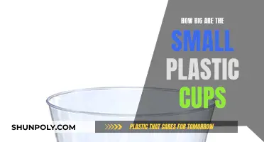Small Plastic Cups: What's the Standard Size?