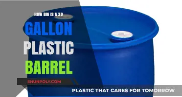 Exploring the Dimensions and Uses of a 30 Gallon Plastic Barrel