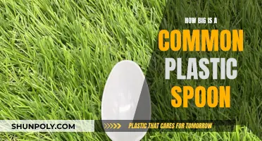 Plastic Spoons: Standard Size and Uses