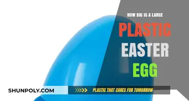 The Surprising Size of Large Plastic Easter Eggs: A Fun Fact Guide