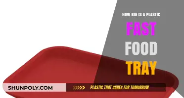 Unveiling the Surprising Dimensions of Your Favorite Fast Food Trays