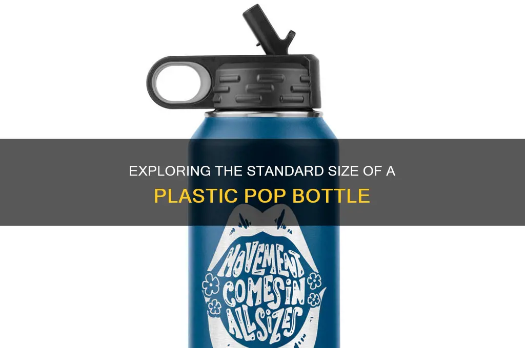 how big is a plastic pop bottle