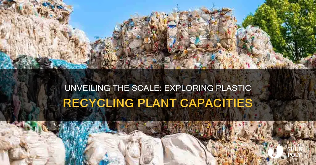 how big is a plastic recycling plant