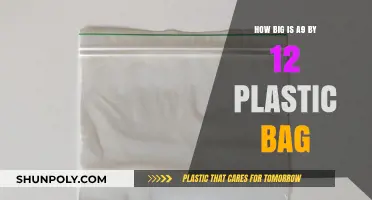 Understanding the Size of a Standard A9 by 12 Plastic Bag