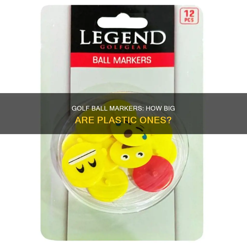 how big is the plastic ball markers