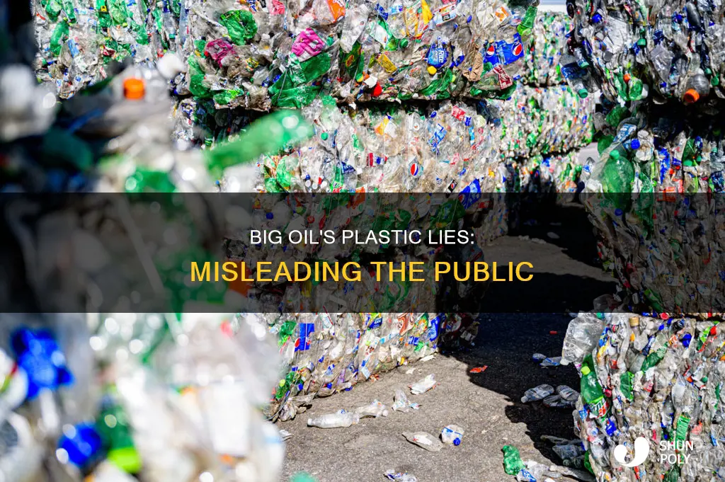 how big oil misled public plastic