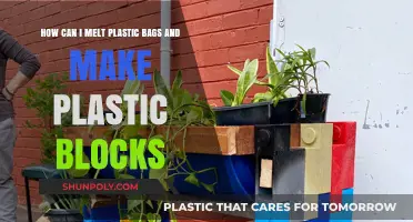 DIY Plastic Recycling: Melting Bags into Durable Blocks at Home