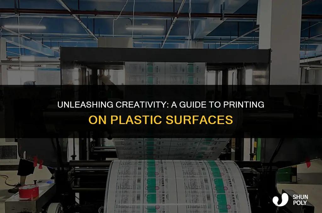 how can i print on plastic