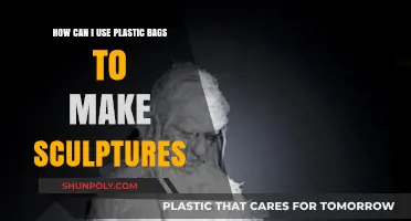 Creative Recycling: Crafting Unique Sculptures with Plastic Bags