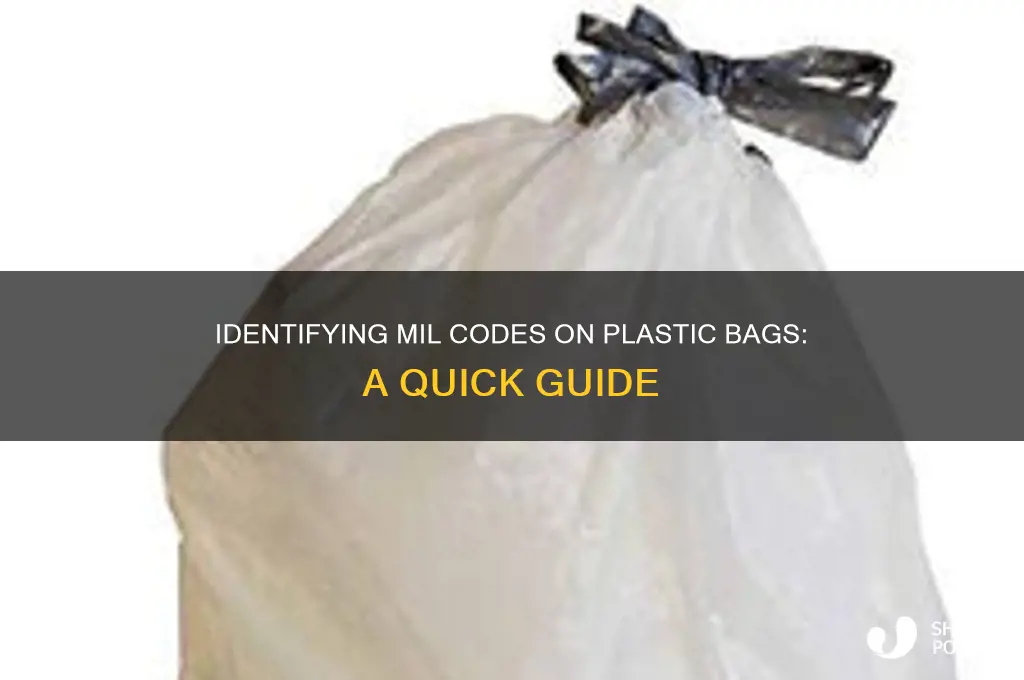 how can you tell between mil on plastic bags