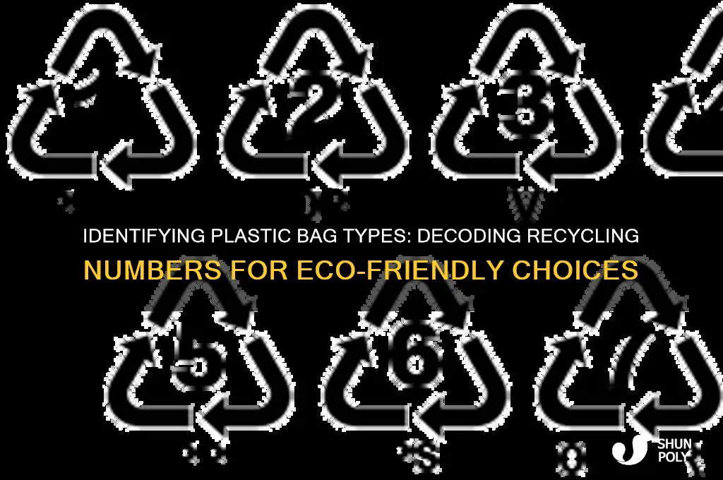 how can you tell what number a plastic bag is