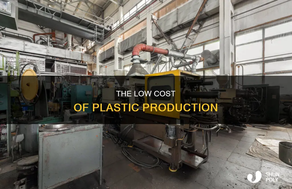 how cheap is it to produce plastic