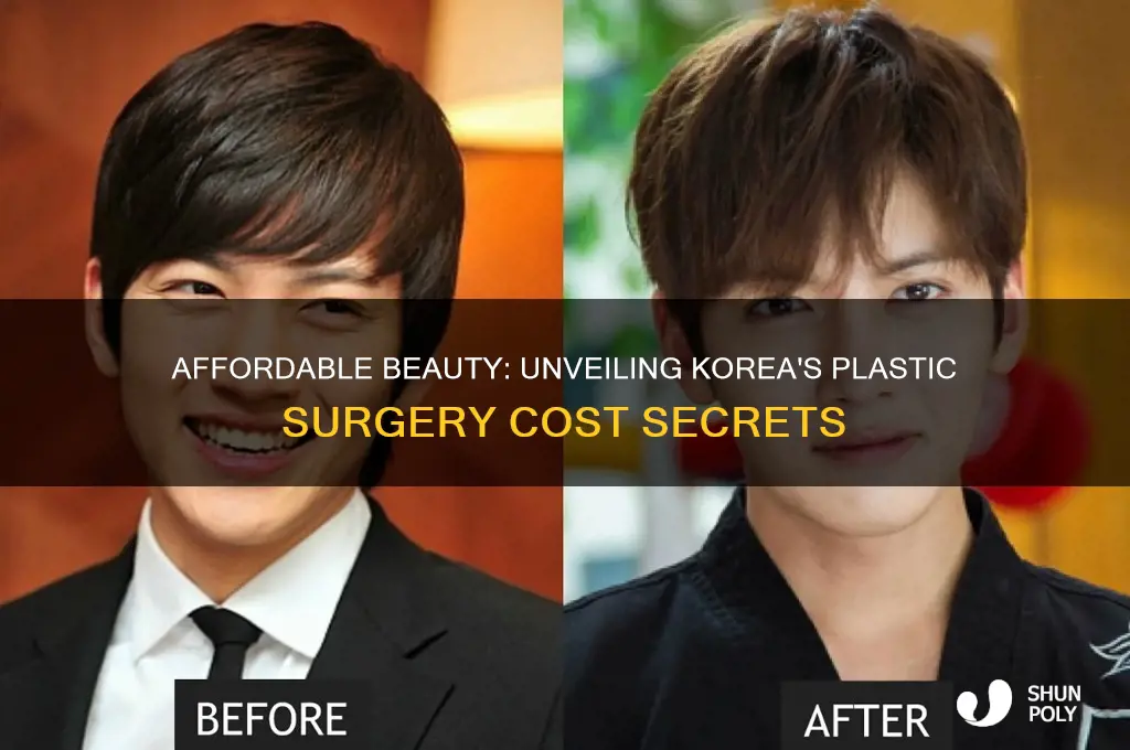 how cheap is plastic surgery in korea