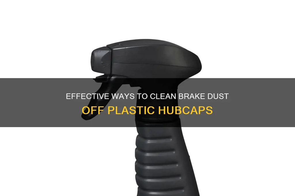 how clean brake dust plastic hubcaps