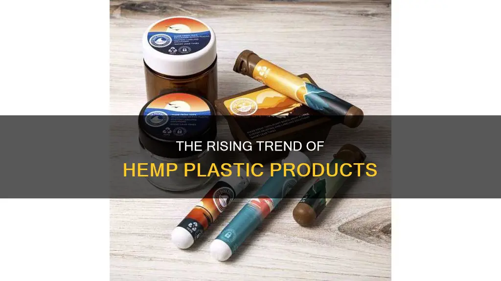 how common are hemp plastic products