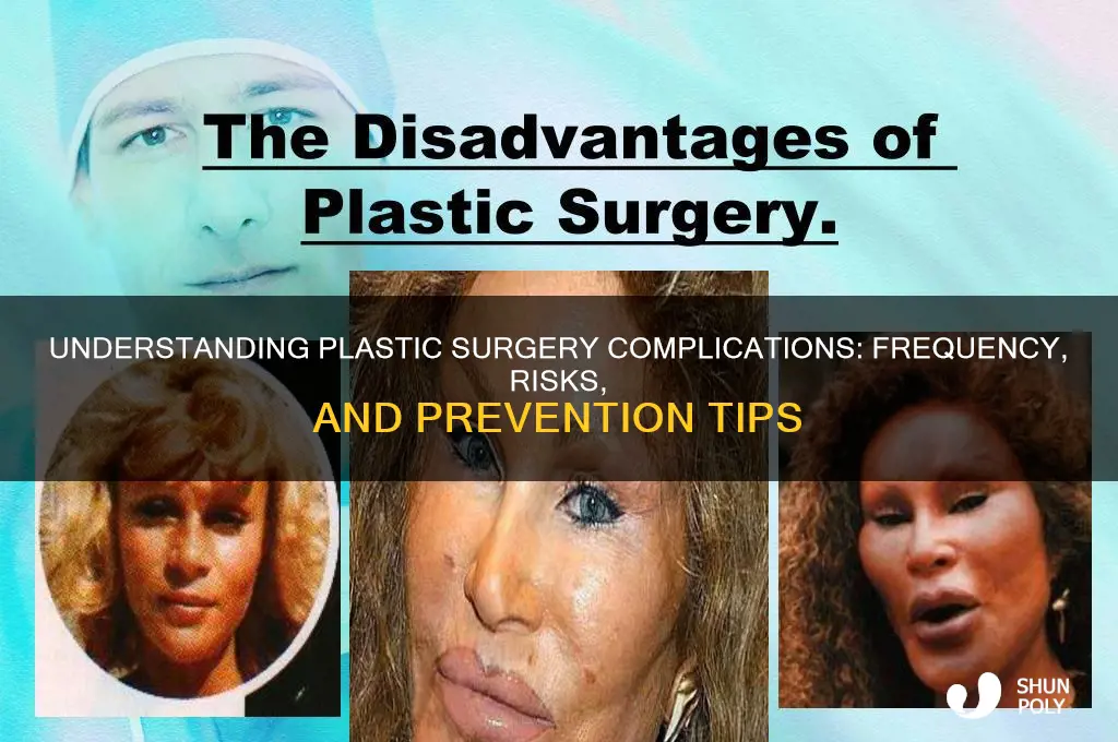 how common are plastic surgery complications