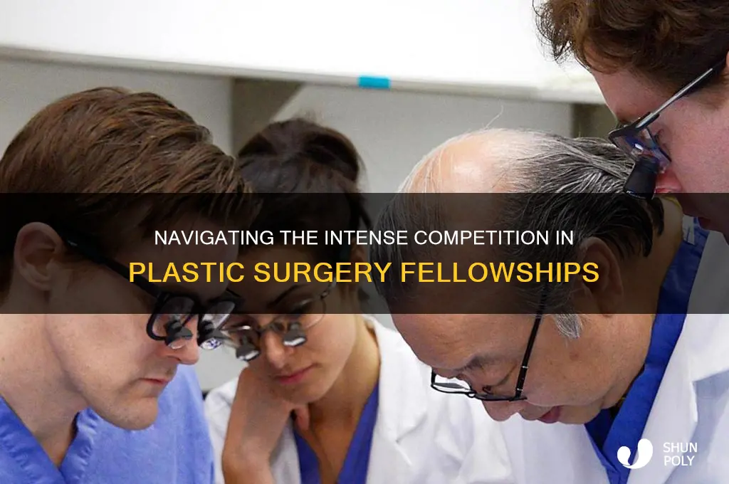 how competitive is plastic surgery fellowship